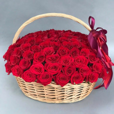 Корзина Цветов «151 роза»